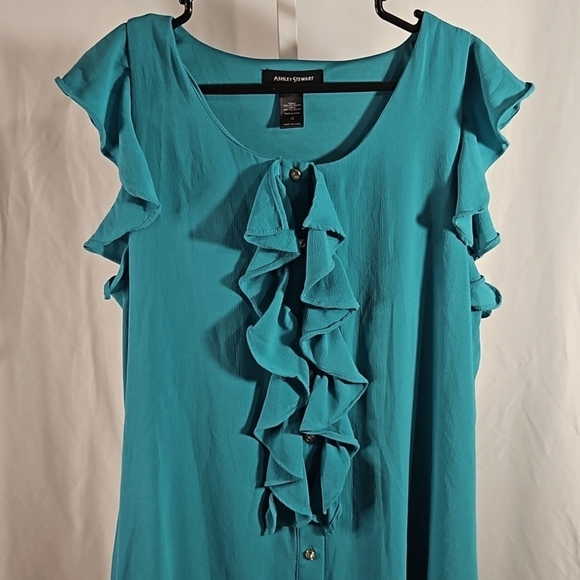 ASHLEY STEWART Size 12 Green - Picture 6 of 6